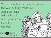 mean mom