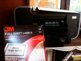 full sheet labels full sheet labels